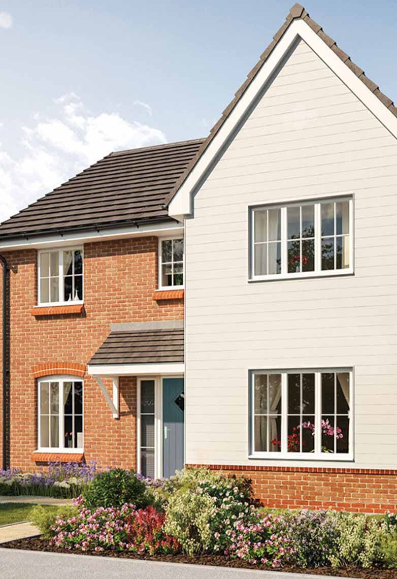 New build house in the UK New build house in the UK