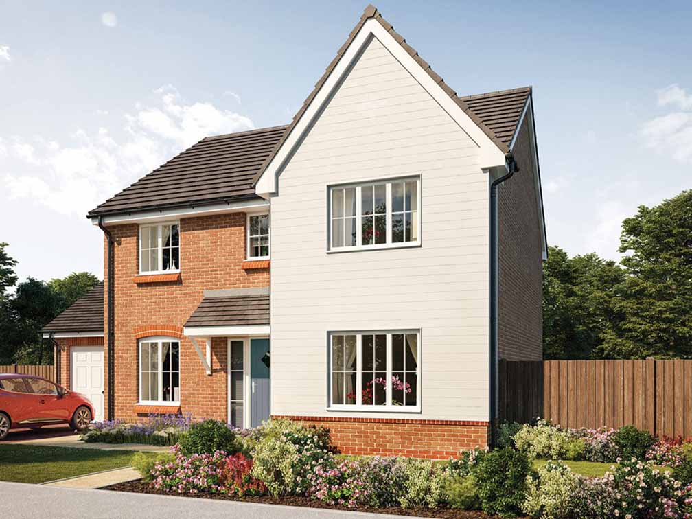 New build house in the UK New build house in the UK